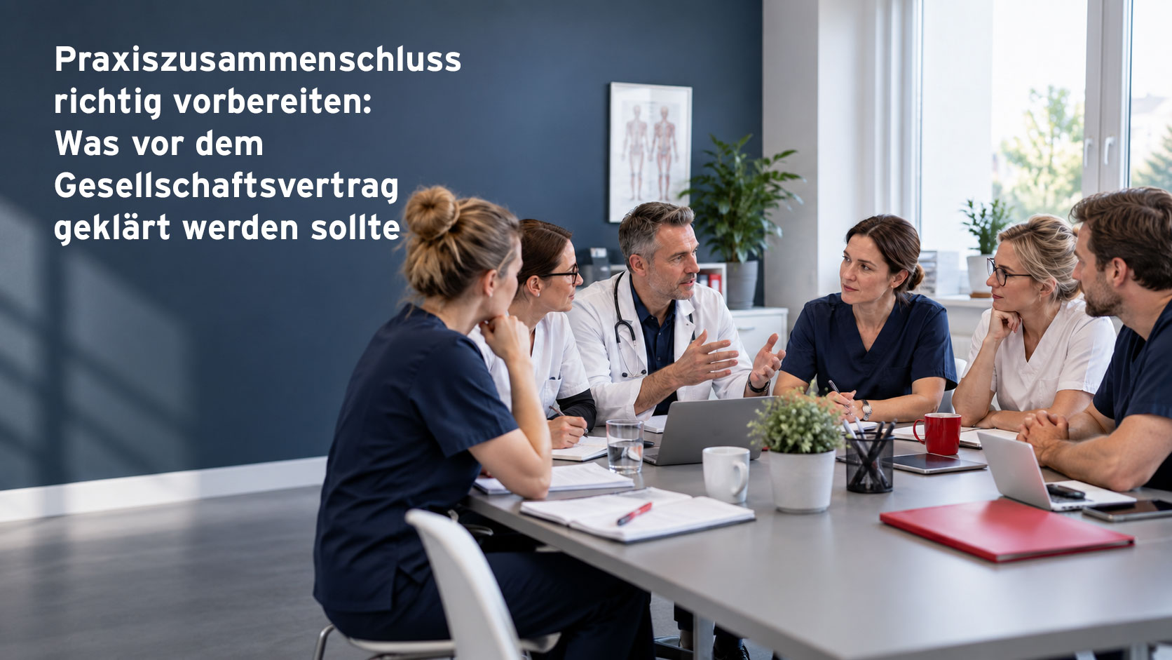 Praxiszusammenschluss & Gesellschaftsvertrag